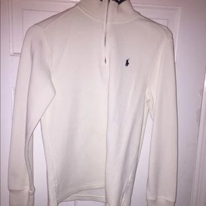 Polo zip up hoodie